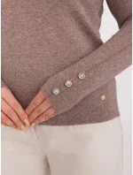 Dámský svetr PM SW PM1020.12P tmavě lila - FPrice