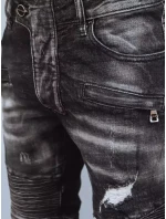 Pánské černé kalhoty Dstreet model 21965156 - FashionStreet