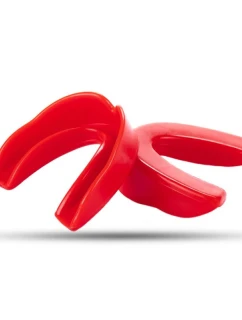 Chránič zubů + krabička - červený | Standardní