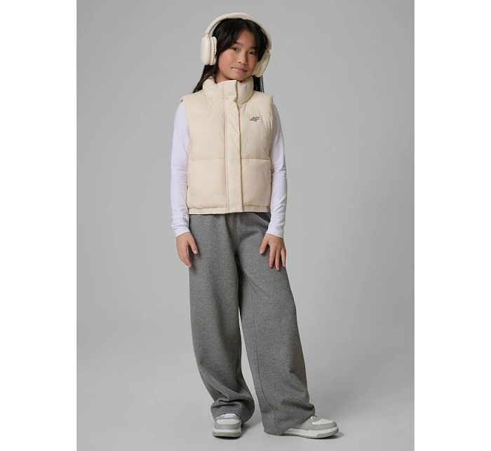 Dívčí bez rukávů se syntetickou výplní 4F 4FJWSS26TVJAF312-12S Dívčí bez rukávů se syntetickou výplní 4F 4FJWSS26TVJAF312-12S