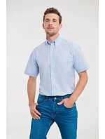 Košile Oxford s krátkým rukávem 11. bright navy model 22475433 - Russell Athletic Košile Oxford s krátkým rukávem 11. bright navy model 22475433 - Russell Athletic