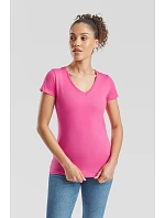 Fruit of the Loom Lady-Fit Valueweight V-Neck T Dámské tričko s výstřihem do V 16.1398 deep navy Fruit of the Loom Lady-Fit Valueweight V-Neck T Dámské tričko s výstřihem do V 16.1398 deep navy