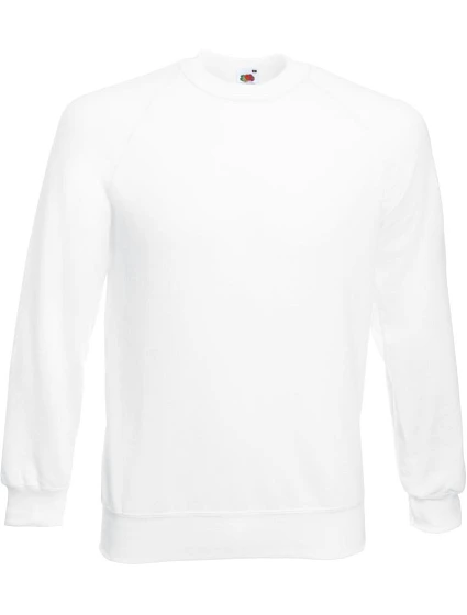 Fruit of the Loom Classic Raglan Sweat Raglánová mikina 16.2216 white Fruit of the Loom Classic Raglan Sweat Raglánová mikina 16.2216 white