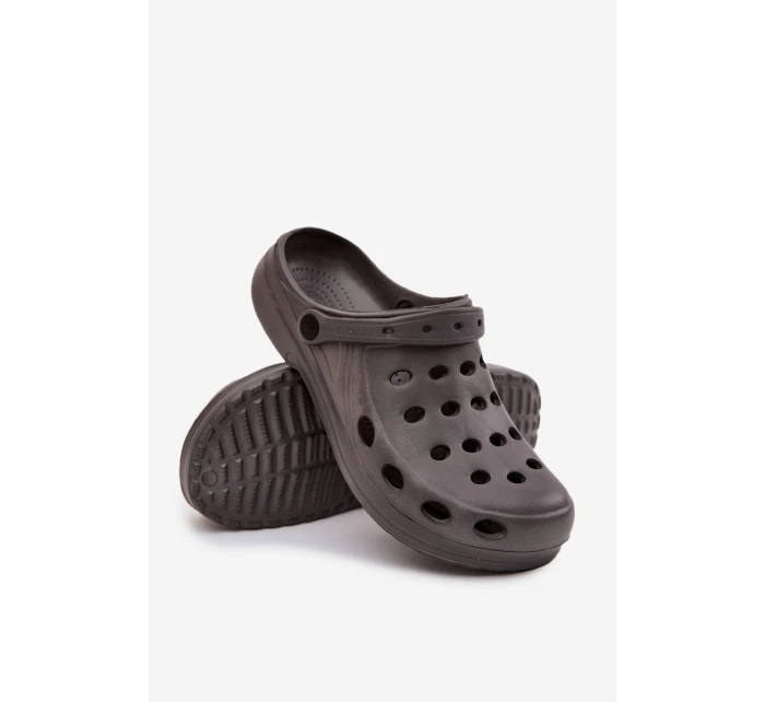 Pánské Klasické Nazouváky šedé Pánské Klasické Nazouváky šedé