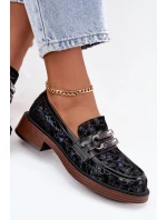 Kožené semišové dámské s detailem  Černé model 21715476 - D&A