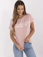 Tričko D12100M02737A světle růžové