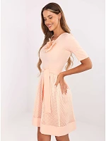 Šaty LK SK 506551.76P peach Šaty LK SK 506551.76P peach