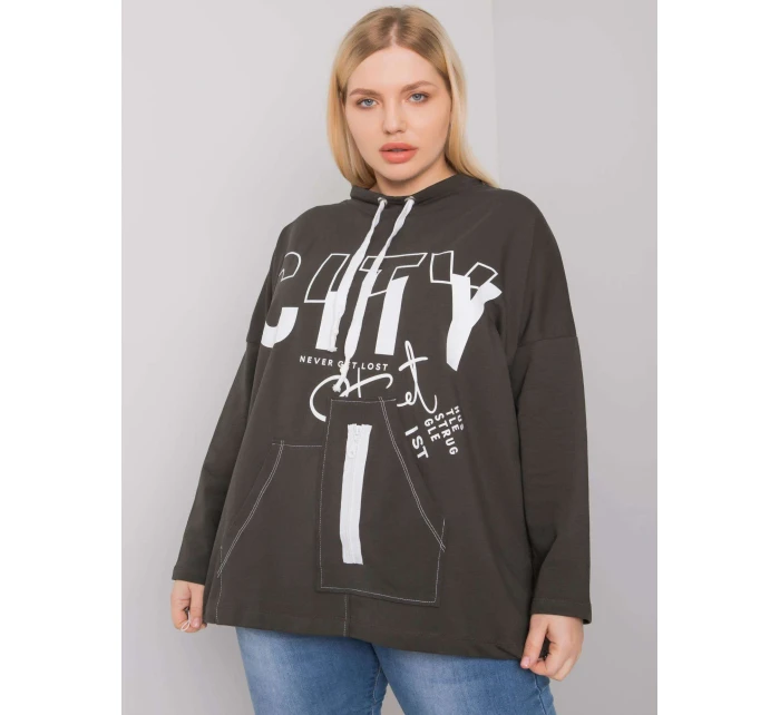 Mikina RV BL 7166.78P tmavá khaki Mikina RV BL 7166.78P tmavá khaki