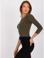 Bluzka RV BZ model 21153727 khaki - FPrice Bluzka RV BZ model 21153727 khaki - FPrice