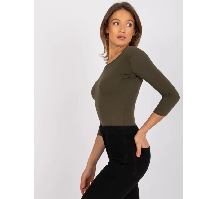 Bluzka RV BZ model 21153727 khaki - FPrice Bluzka RV BZ model 21153727 khaki - FPrice