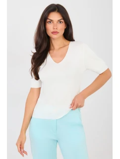 Svetr s krátkým rukávem  model 224000 Factory Price