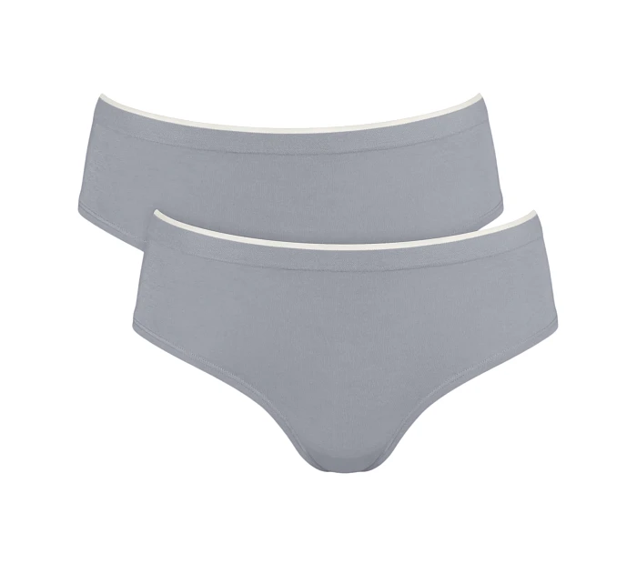 Dámské kalhotky GO Sense Hipster 2P - GRAY - šedé 3602 - SLOGGI
