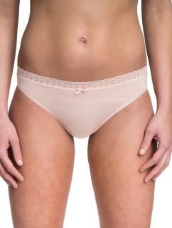 Dámské kalhotky s krajkou COTTON   světle růžová model 15437894 - Bellinda