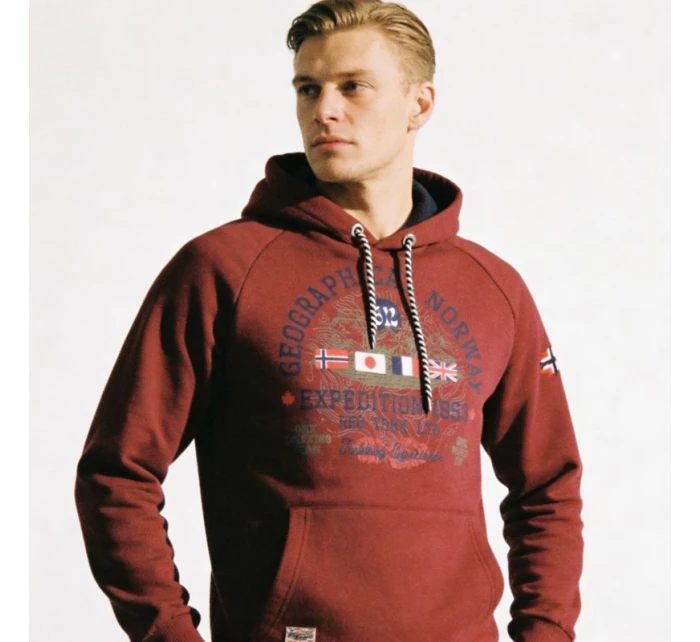 Mikina DB 100 M model 21187941 pánské - Geographical Norway Mikina DB 100 M model 21187941 pánské - Geographical Norway