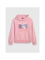 Dívčí mikina s kapucí model 21868360 - 4F