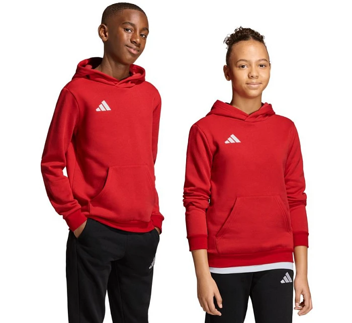 Dětská mikina Entrada 26 Hoody červená model 22053210 - ADIDAS