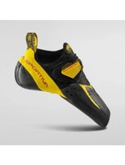 Boty Solution Comp – černé a žluté – velikost 40, LA SPORTIVA Boty Solution Comp – černé a žluté – velikost 40, LA SPORTIVA