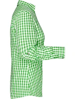 Daiber JN 637 Popelínová kostkovaná halenka tradiční styl 02.0637 green/white Daiber JN 637 Popelínová kostkovaná halenka tradiční styl 02.0637 green/white