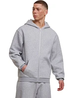 BY 443 Mikina s kapucí z těžké bavlny "Loose Fit" model 22456974 heather grey - Build your Brand BY 443 Mikina s kapucí z těžké bavlny "Loose Fit" model 22456974 heather grey - Build your Brand