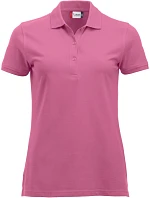 Classic Marion S/S Dámské piqué polo z těžké bavlny model 22457402 bright pink - Clique Classic Marion S/S Dámské piqué polo z těžké bavlny model 22457402 bright pink - Clique