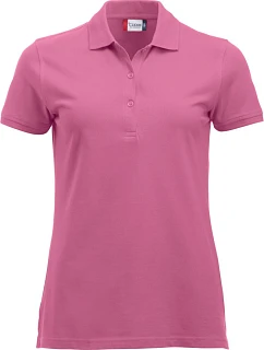 Classic Marion S/S Dámské piqué polo z těžké bavlny model 22457402 bright pink - Clique