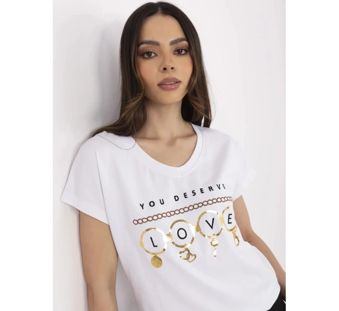 T shirt CLM TS model 21094446 biały - FPrice