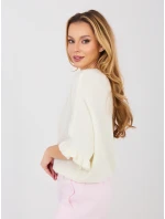 Sweter MI SW model 21937154 ecru - FPrice Sweter MI SW model 21937154 ecru - FPrice