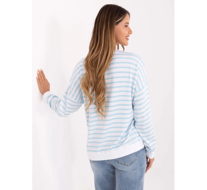 Bluzka RV BZ model 21406740 biało niebieski - FPrice