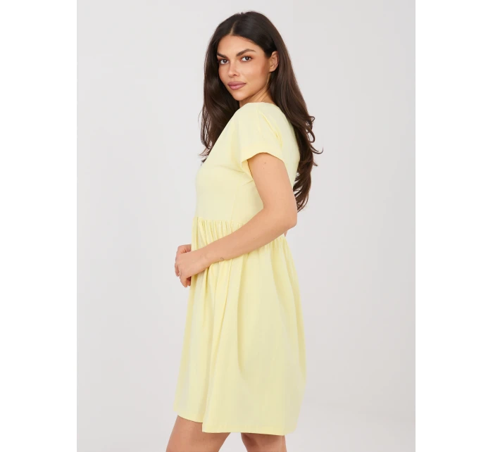 RV šaty SK 5672.03P světle žluté RV šaty SK 5672.03P světle žluté