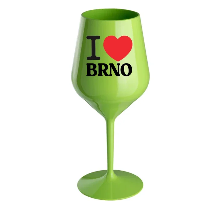 Personalizovaná nerozbitná sklenice - I love 