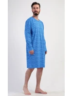 Pánská noční košile s dlouhým rukávem Sebastian Pánská noční košile s dlouhým rukávem Sebastian