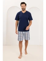 Pánské pyžamo v délce 2XL3XL model 21808869 - Regina Pánské pyžamo v délce 2XL3XL model 21808869 - Regina