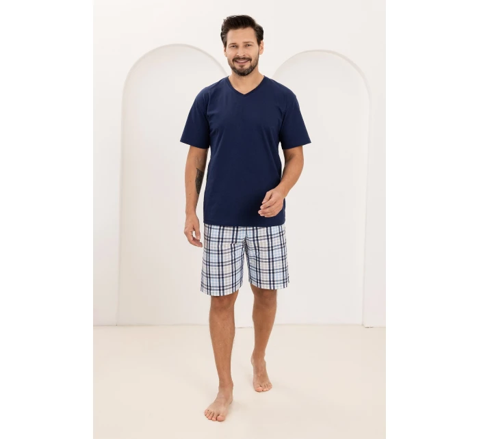 Pánské pyžamo v délce 2XL3XL model 21808869 - Regina Pánské pyžamo v délce 2XL3XL model 21808869 - Regina