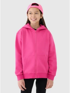 Dívčí mikina s kapucí 4F Junior 4FJRAW24TSWSF1830-55S