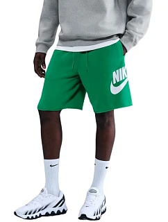 Pánské šortky Nike Club, zelené, FQ4950 324, velikost XL
