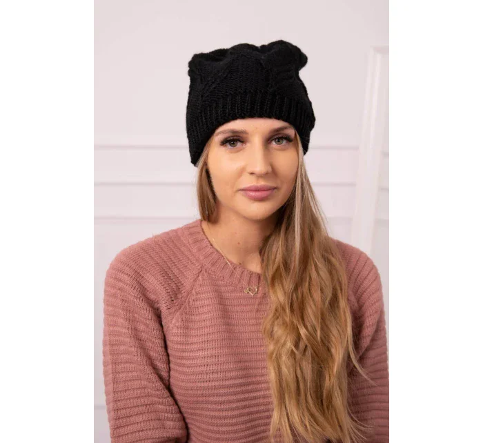 Majka dámská čepice K376 černá Majka dámská čepice K376 černá