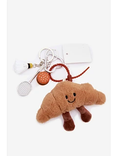 Přívěsek na klíče na  Raketa  Béžový model 22111748 - Flora&Co