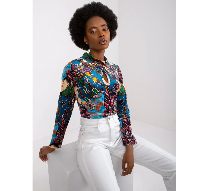 Halenka DHJ BZ 6291 1.77P tmavě modrá