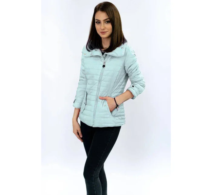 Bunda v barvě s vysokým stojáčkem model 8237779 - LHD