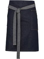 PR 135 Denim zástěra do pasu krátká indigo denim model 22452609 - Premier PR 135 Denim zástěra do pasu krátká indigo denim model 22452609 - Premier