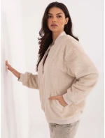 Bluza LK BL model 21836719 jasny beżowy - FPrice Bluza LK BL model 21836719 jasny beżowy - FPrice