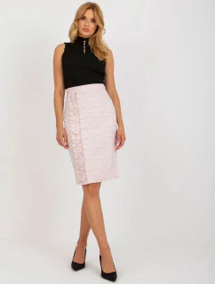 Spódnica LK SD model 18625279 jasny różowy - FPrice