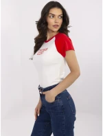 Tričko NM TS model 21015052 bílé a červené - FPrice