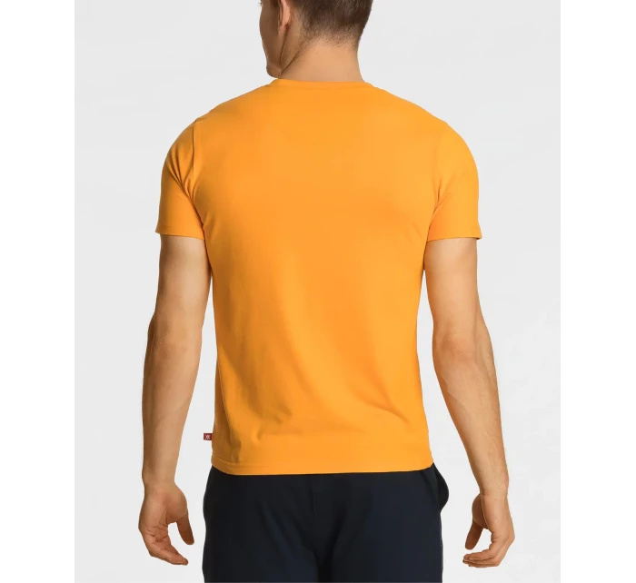 Pánské tričko s krátkým rukávem ATLANTIC - oranžové Pánské tričko s krátkým rukávem ATLANTIC - oranžové
