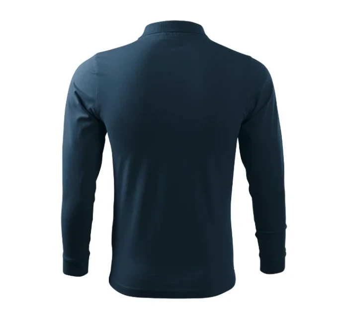 Single J. LS polokošile pánská námořní modrá