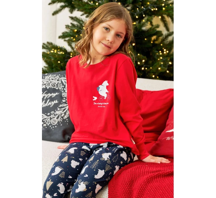 Dívčí pyžamo model 20596558 red - Doctornap