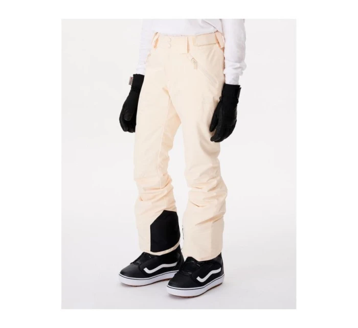 Lyžařské kalhoty RIP CURL Rider s vysokým pasem bílé Lyžařské kalhoty RIP CURL Rider s vysokým pasem bílé