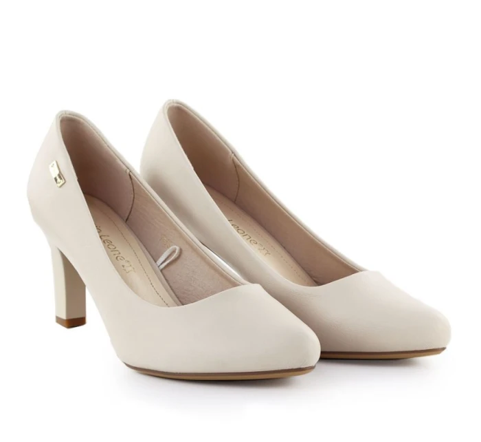 Dámské lodičky na podpatku s pásky Sergio Leone 1459