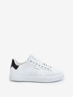 Pánské Sneakers Z Eko Kůže Big Star OO174115 Bílé