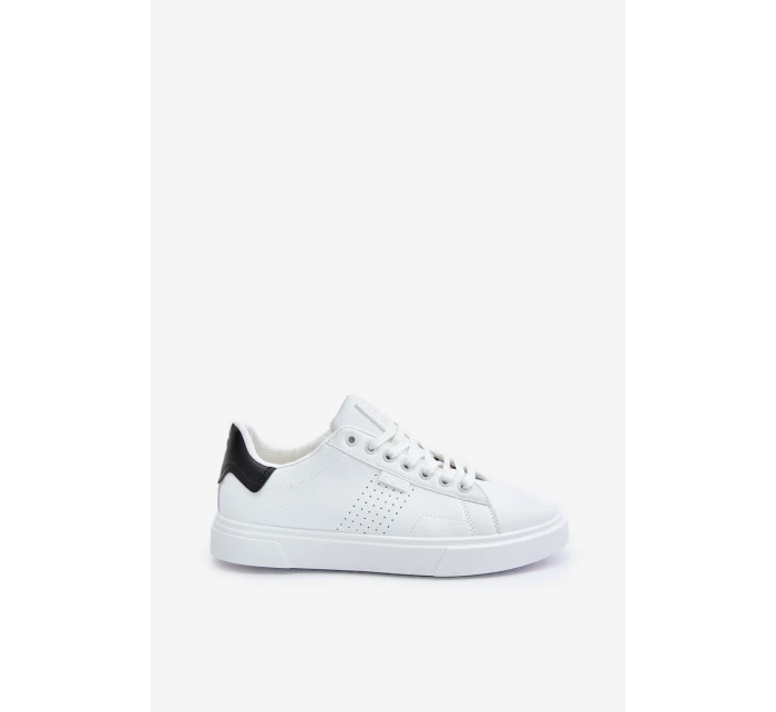 Pánské Sneakers Z Eko Kůže Big Star OO174115 Bílé